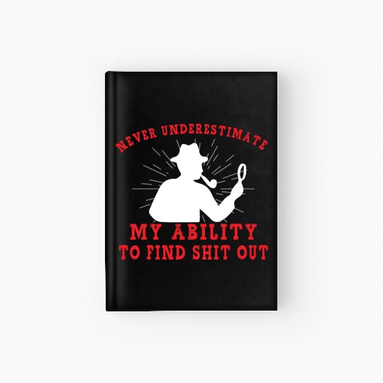 True Crime Murder Spy Crime Interest Gift Idea Hardcover Journal