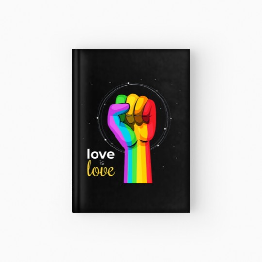 Love is Love LGBTQ+ Hardcover Journal