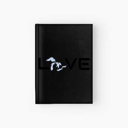 Distressed Love Great Lakes Hardcover Journal