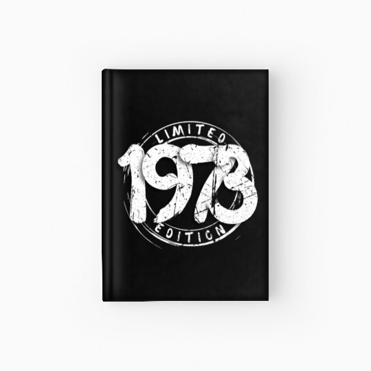 50 Years Vintage 1973 Retro 50th Birthday Hardcover Journal