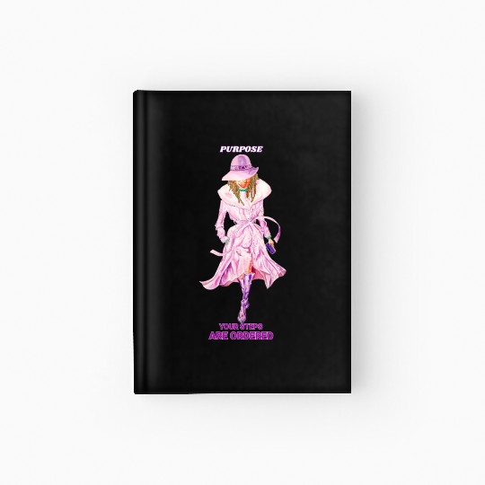 WALKING WITH PURPOSE Hardcover Journal
