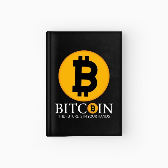 Bitcoin Cryptocurrency Bitcoin BTC Hardcover Journal