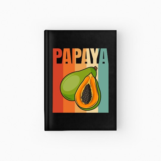 Retro Papaya Hardcover Journal