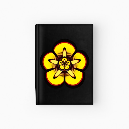 Lily Flower For family and friends Hardcover Journal
