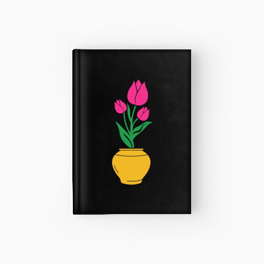 Tulip Gardening Colourful Hardcover Journal