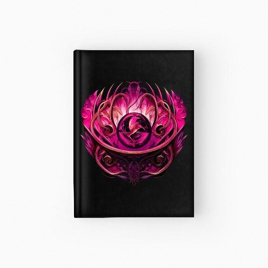 Purple Wings Hardcover Journal