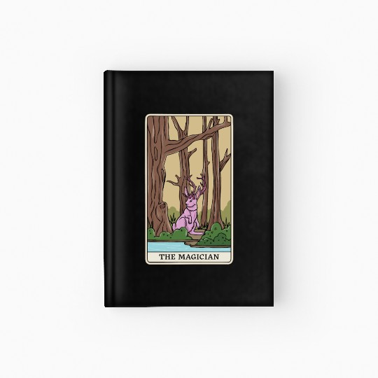 Mythical Creatures Cryptid Tarot Design for Hardcover Journal