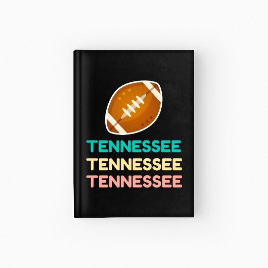 Tennessee Game Day , Retro Tennessee Hardcover Journal.