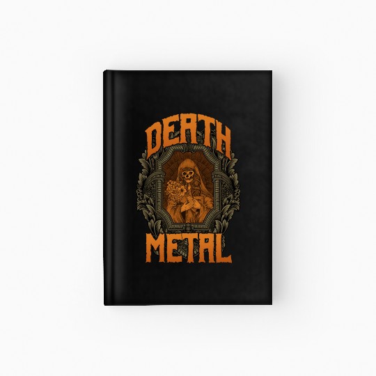 Goth Rock Satan Festivals Death Metal Hardcover Journal