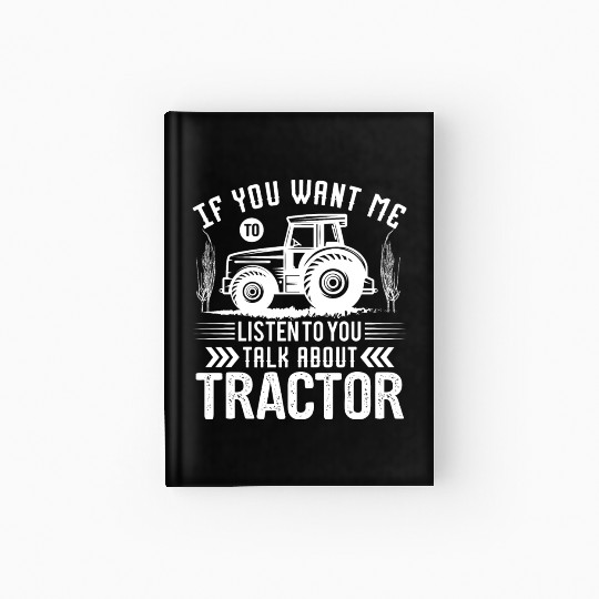 Farmer Farmer Tractor Tractor Farm Hardcover Journal