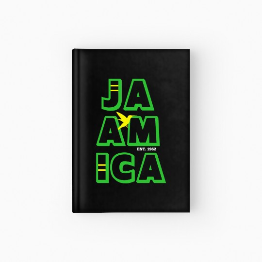 Jamaica Established 1962 Doctor Bird Unisex Hardcover Journal