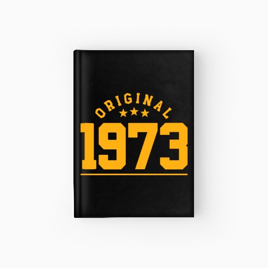 50 Years Vintage 1973 Retro 50th Birthday Hardcover Journal