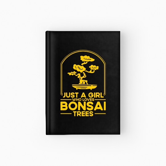 Bonsai Tree Owner Gift Bonsai Tree Gardening Hardcover Journal