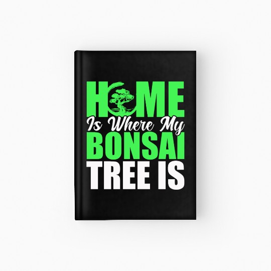 Bonsai Tree Owner Gift Bonsai Tree Gardening Hardcover Journal