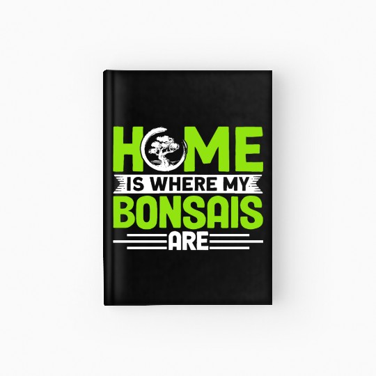 Bonsai Tree Owner Gift Bonsai Tree Gardening Hardcover Journal