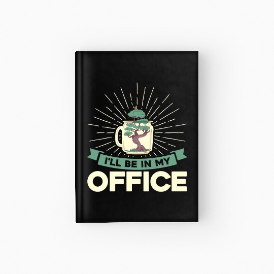 Bonsai Tree Owner Gift Bonsai Tree Gardening Hardcover Journal