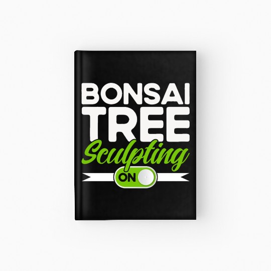 Bonsai Tree Owner Gift Bonsai Tree Gardening Hardcover Journal