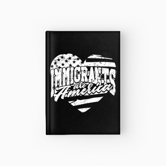 US Immigrant Indigenous USA Immigrants america Hardcover Journal