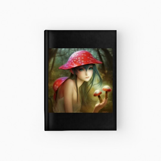 Fungi Fairy Hardcover Journal