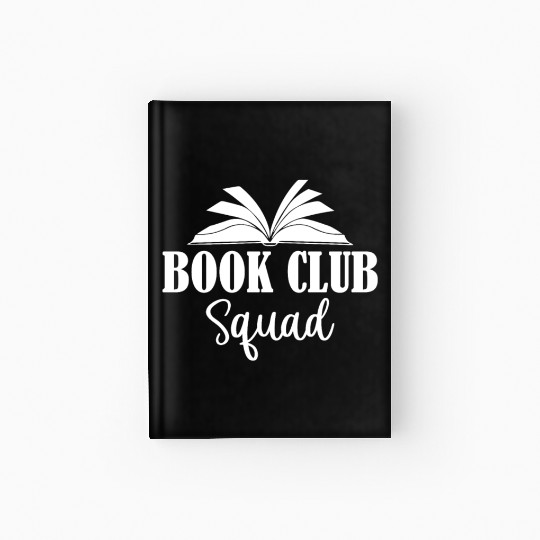 Book Club Squad Hardcover Journal