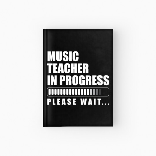 Music Teacher Hardcover Journal