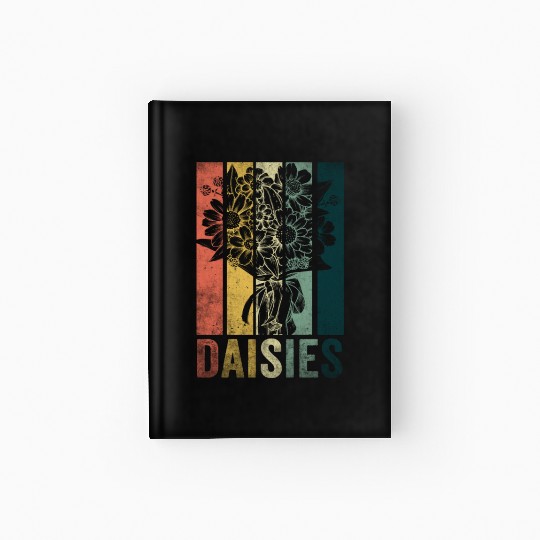 Marguerites Daisy Summer Daisies Flower Garden Hardcover Journal
