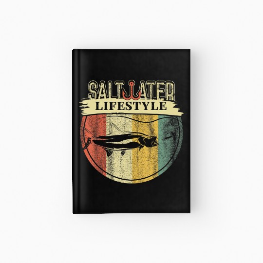 Fishing - Saltwater Lifestyle Hardcover Journal