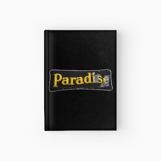 Paradise Motel Route 66 Neon Tucumcari New Mexico Hardcover Journal