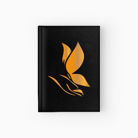 beauty logo Hardcover Journal