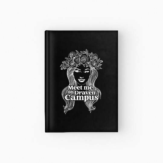 Meet Me On Draven Campus Apparel Hardcover Journal