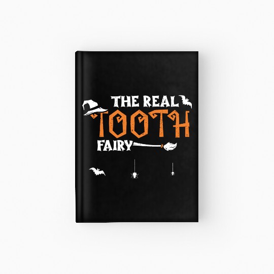 The Real Tooth Fairy - Halloween Hardcover Journal