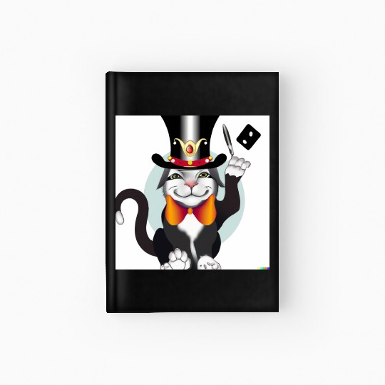 Cat joker Playing Cards | Gifts for Cat Lovers Hardcover Journal