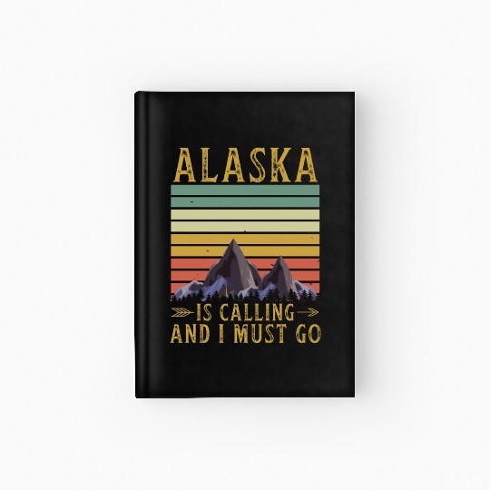 Alaska Hardcover Journal Men's Women Children USA North Pole