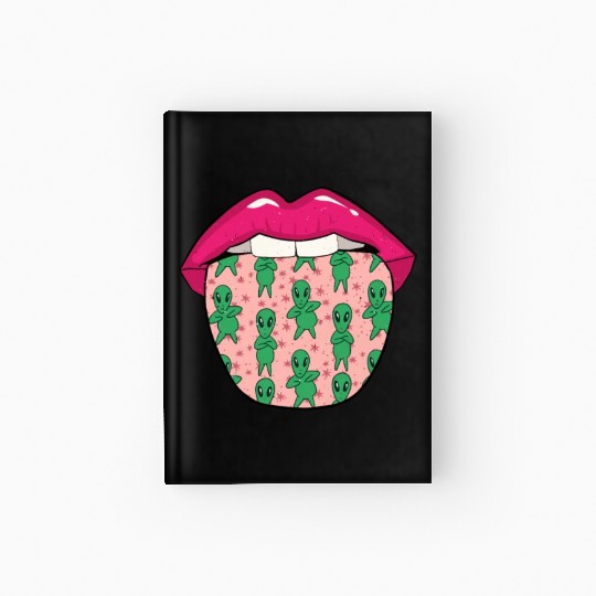 Alien Extraterrestrial Hardcover Journal