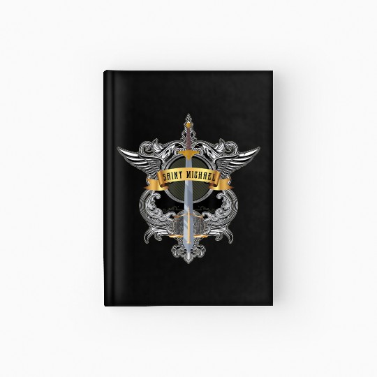Sword of Saint Michael the Archangel Catholic Men Hardcover Journal