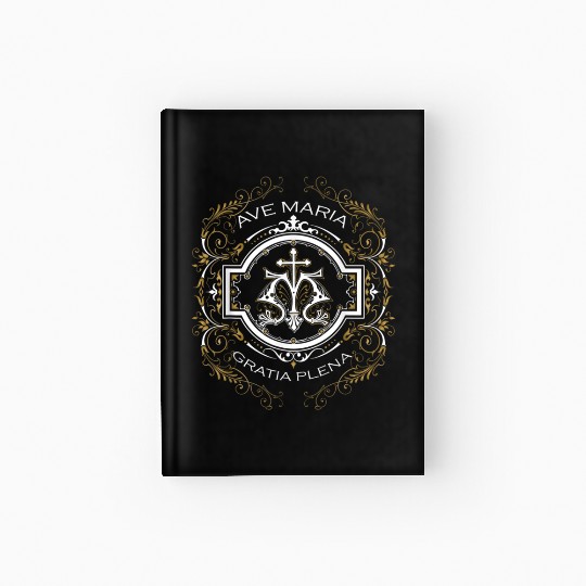 Ave Maria Schubert Latin Mass Blessed Mother Mary Hardcover Journal