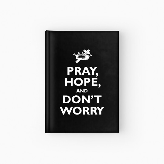 St. Padre Pio Pray Hope and Don't Worry Catholic S Hardcover Journal