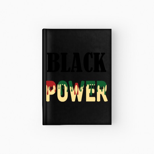 Black Power Hardcover Journal
