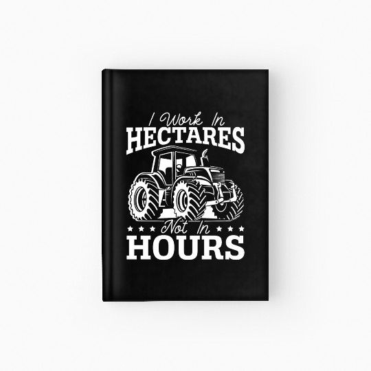 Farm Tractor Farming Life Agriculture Farmer Hardcover Journal