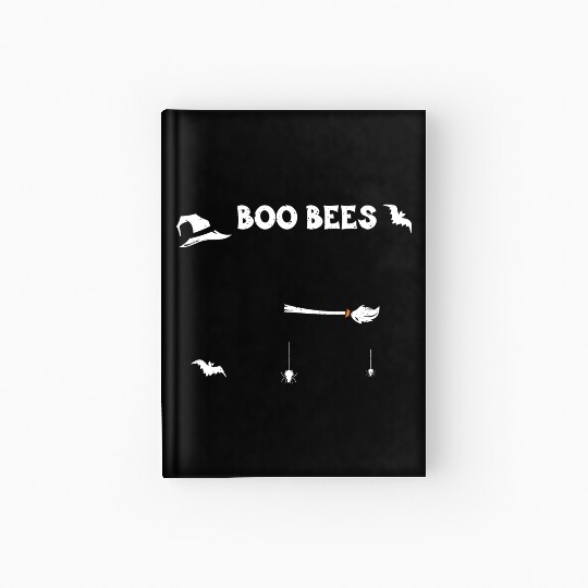 Boo Bees - Halloween Hardcover Journal