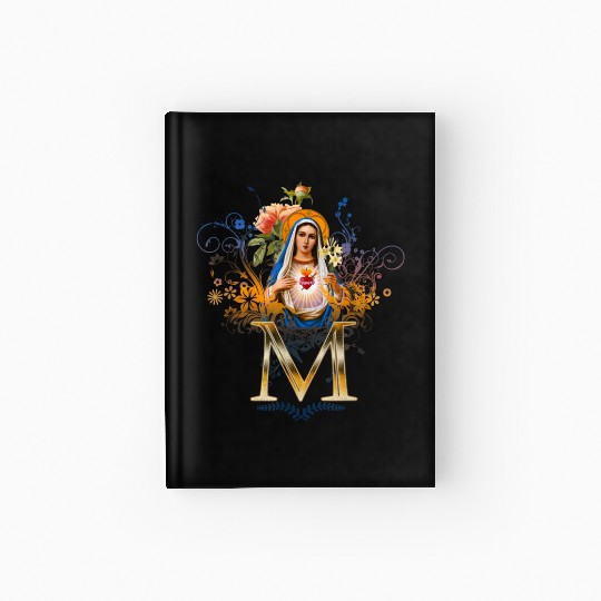 Immaculate Heart of Mary Devotion Gifts Catholic B Hardcover Journal
