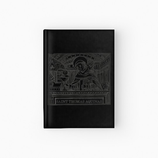 St Thomas Aquinas Patron Saint Students Catholic S Hardcover Journal