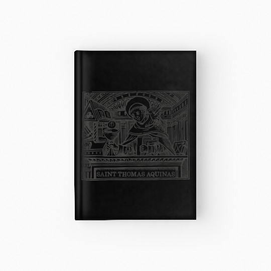 St Thomas Aquinas Patron Saint Students Catholic S Hardcover Journal