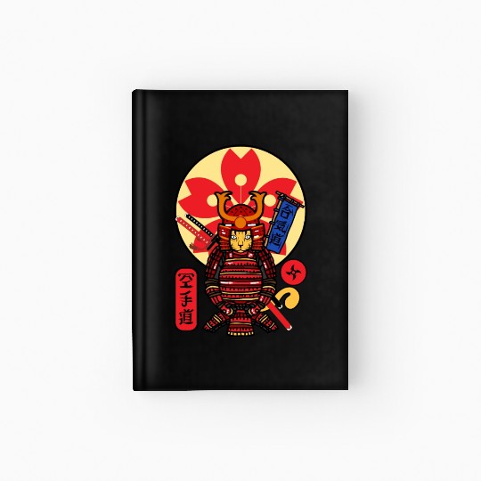 Samurai Cat Hardcover Journal