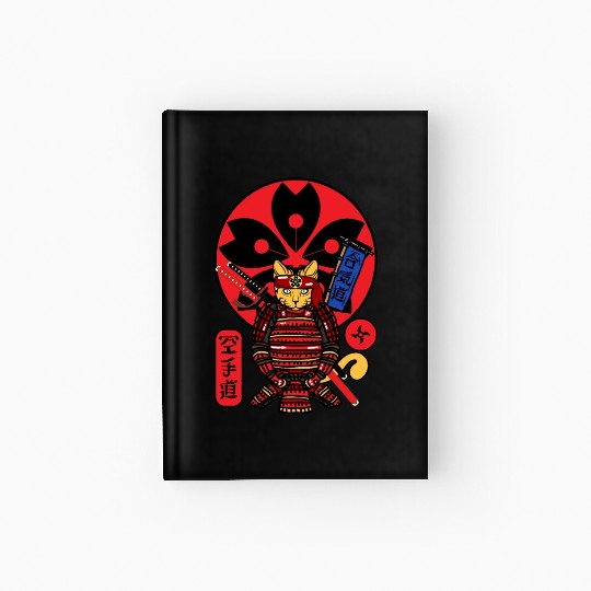 Samurai Cat Hardcover Journal
