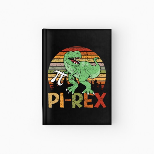 Pi-rex Dinosaur Math Teacher Mathematician Pi Day Hardcover Journal