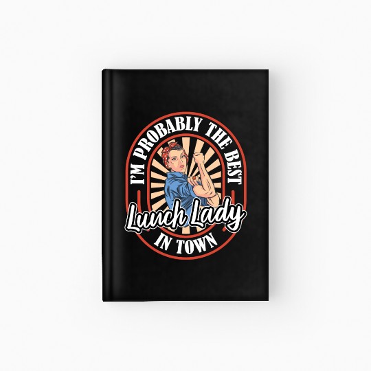Lunch Lady Funny Hardcover Journal