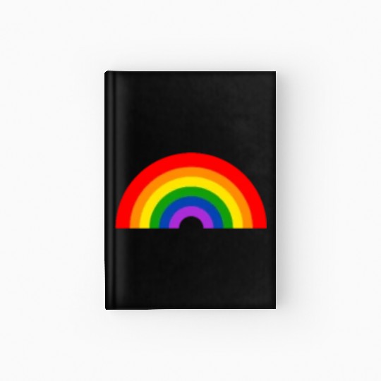 LGBT Rainbow Flag Pocket Hardcover Journal