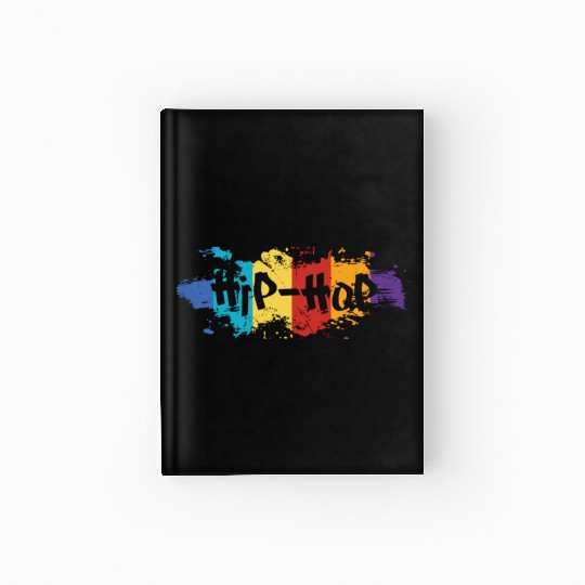 Hip Hop Music Direction Rap Music Freestyle Hardcover Journal