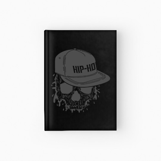 Hip Hop Cappi Genre of Music Rap Hardcover Journal